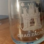 Nemetali lasersko graviranje staklene čaše1